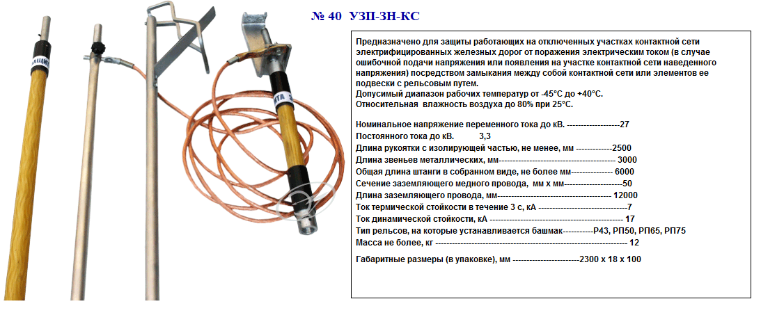 Установка переносных заземлений на вл